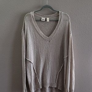 Over sized mesh sweater